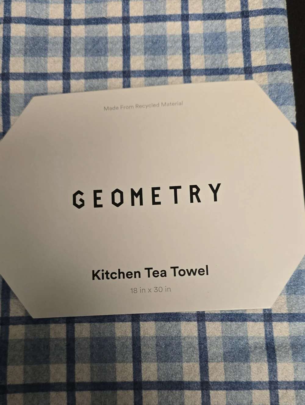 GEOMETRY KITCHEN TEA TOWEL- NWT